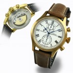 Marine-Chronograph Bronze Premium Römisch