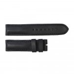 Leather strap black tone in tone size M