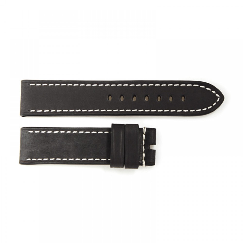 Strap black without rivets, size L