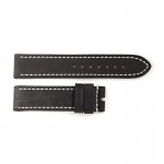 Strap black without rivets, size L