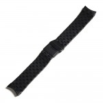 Stainless steel bracelet for Triton 100 ATM Black DLC 