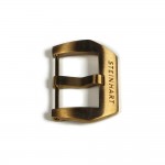 PRE-V buckle Bronze satined 22 mm with logo