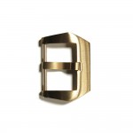 PRE-V buckle Bronze satined 22 mm without logo