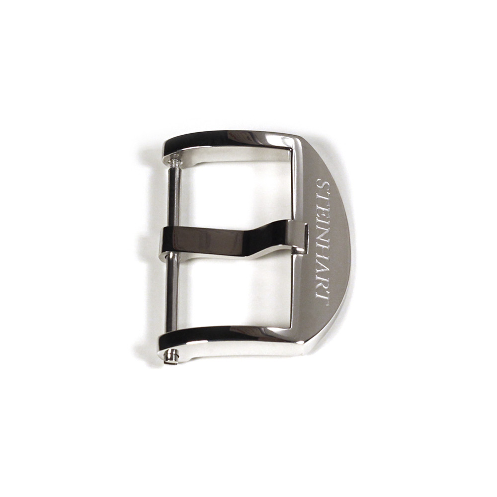 OEM buckle polished 24 mm with logo