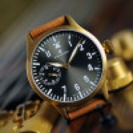 Nav B-Uhr 44 Handaufzug, Bronze 