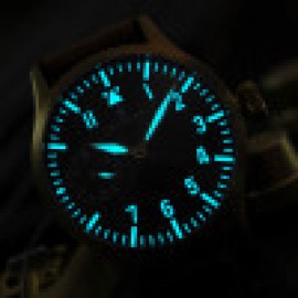 Nav B-Uhr 44 Handaufzug, Bronze 