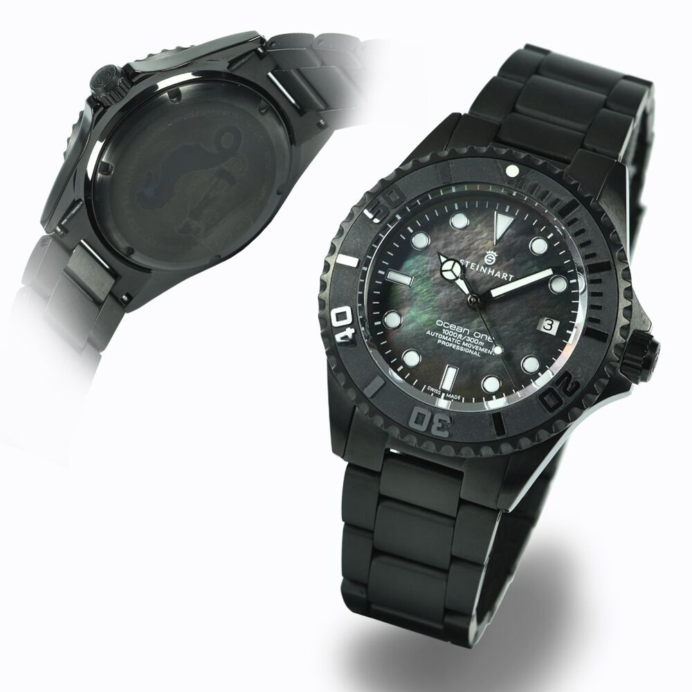 OCEAN one 42 black DLC mother of pearl