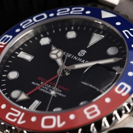 Ocean 39 GMT blue-red ceramic