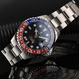 Ocean 39 GMT blue-red ceramic