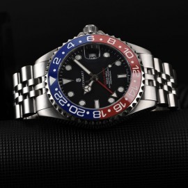 Ocean 39 GMT.2 blue-red ceramic