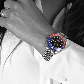 Ocean 39 GMT.2 blue-red ceramic