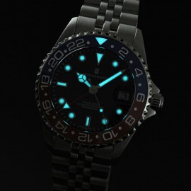 Ocean 39 GMT.2 blue-red ceramic