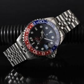 Ocean 39 GMT.2 blue-red ceramic