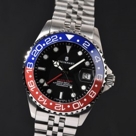 Ocean 39 GMT.2 blue-red ceramic