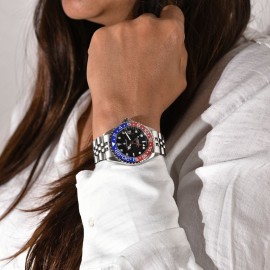 Ocean 39 GMT.2 blue-red ceramic