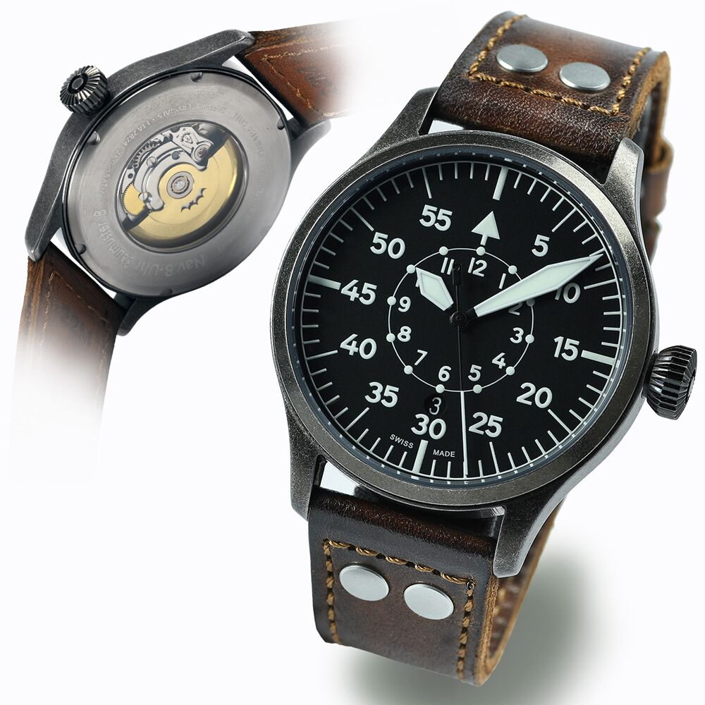 Nav B-Uhr 44 Gun Metal B-Type