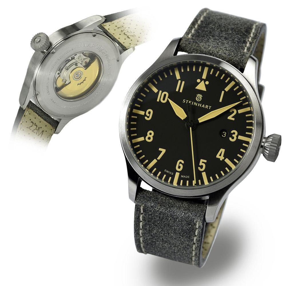 Nav B-Uhr 44 date vintage