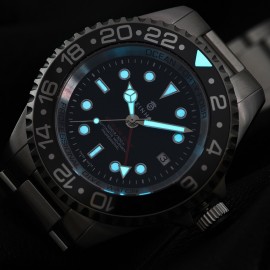 OCEAN Forty-Four GMT BLACK Keramik