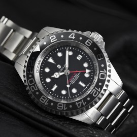 OCEAN Forty-Four GMT BLACK Keramik