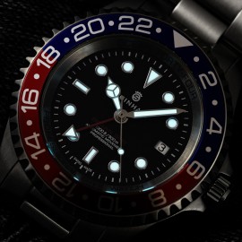 OCEAN Forty Four GMT BLUE-RED 